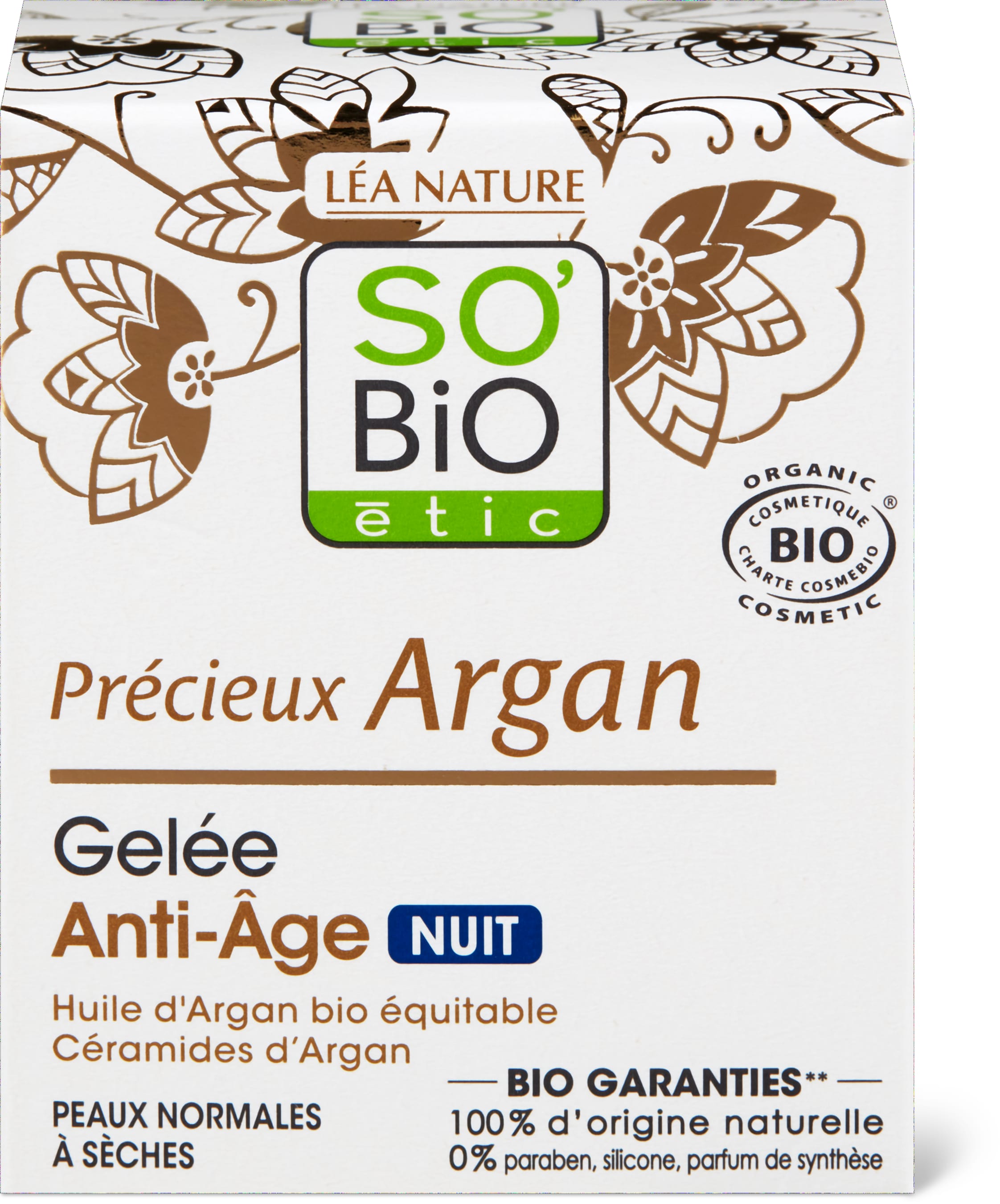 Précieux Argan Anti-Aging Nacht Gel Arganöl